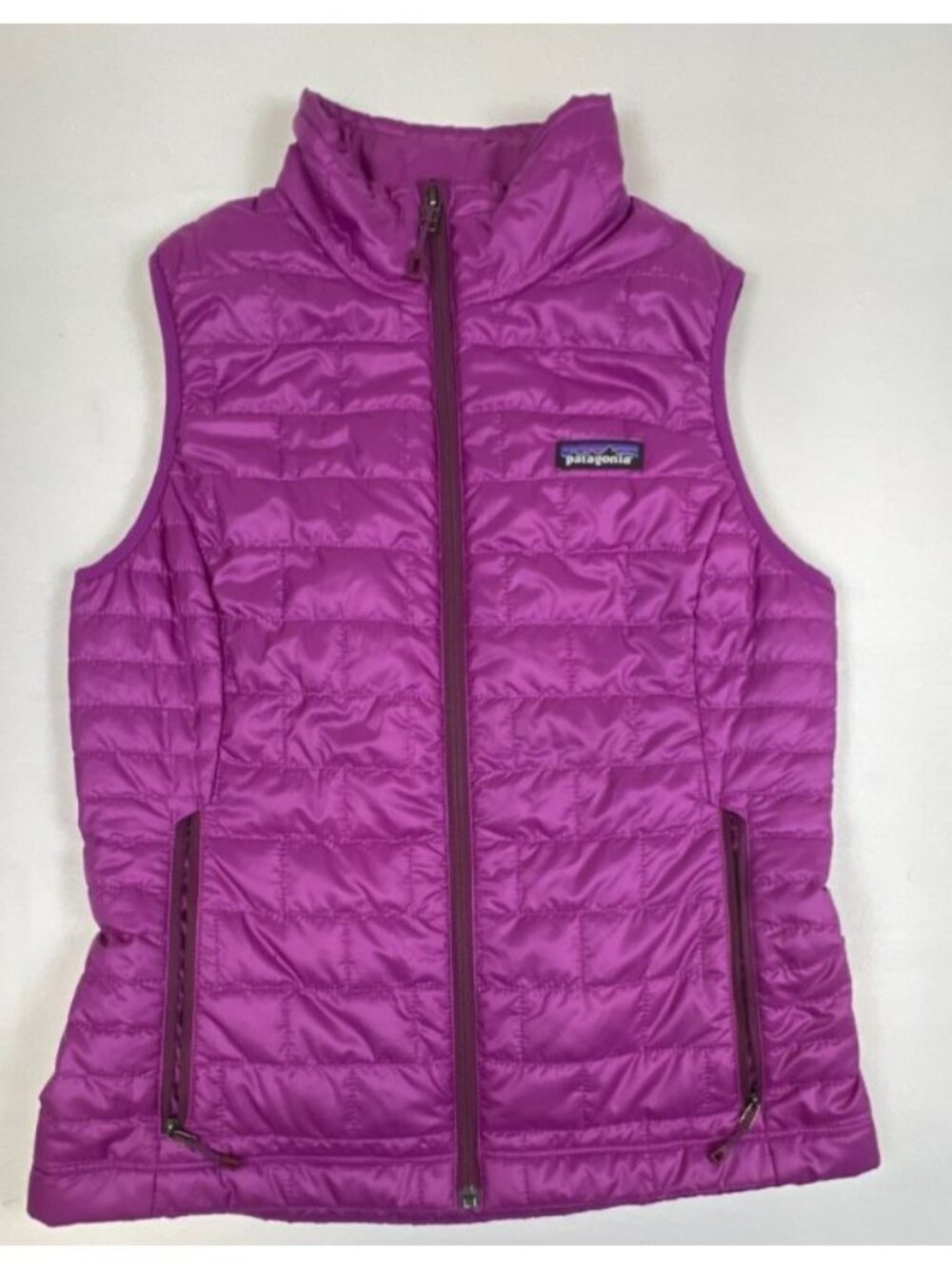 Patagonia Women’s S Purple Nano Puff Insulated Quilted Puffer Vest Primaloft